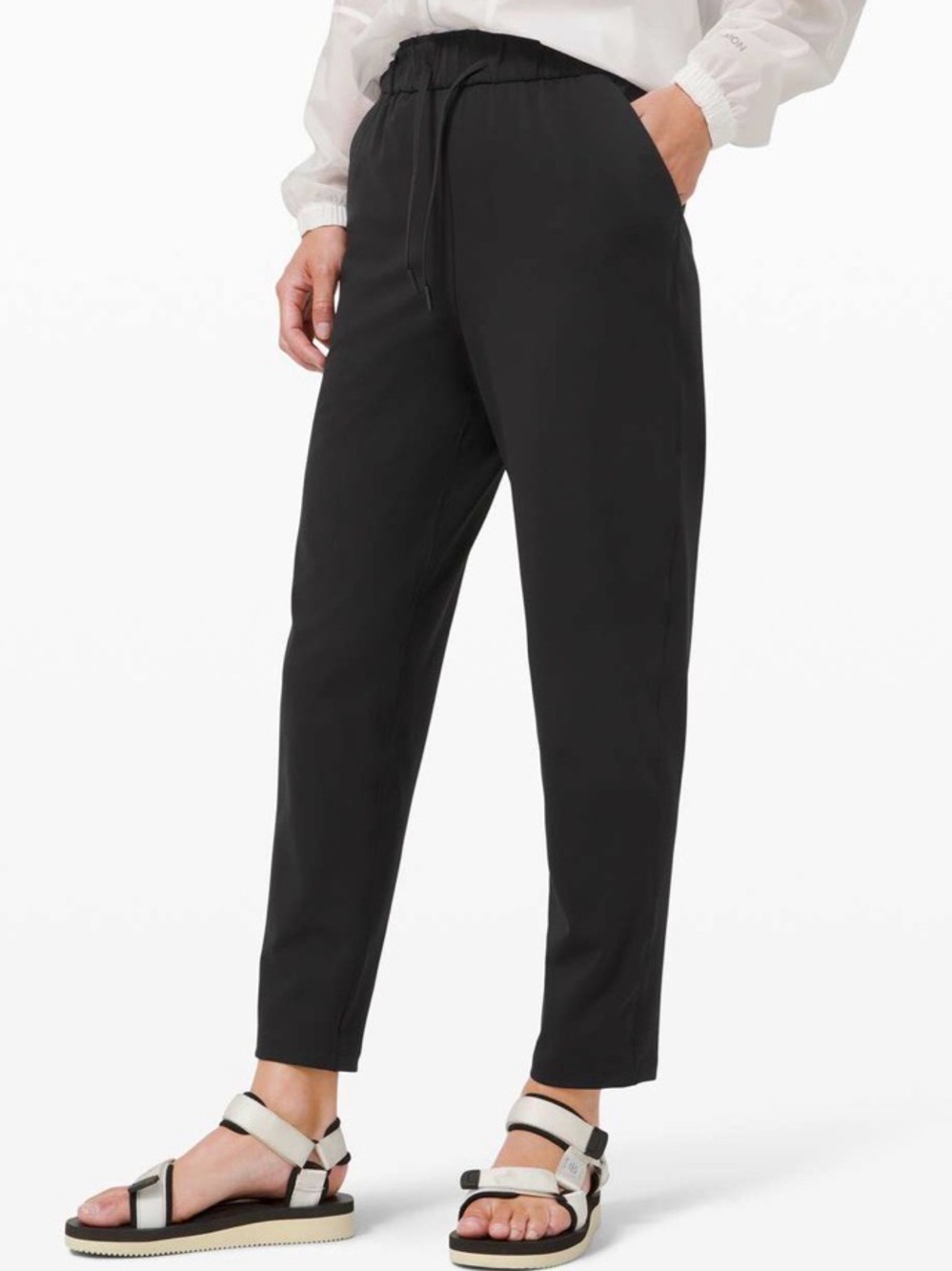 lululemon athletica | Keep Moving Pant 7/8 High-Rise | black | size 6